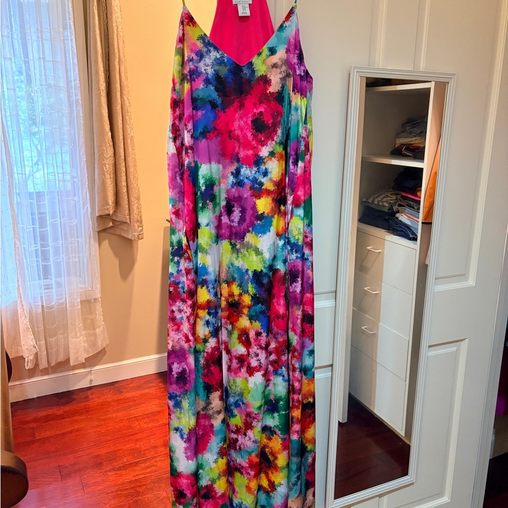 Nicole Miller Colorful Abstract Dress